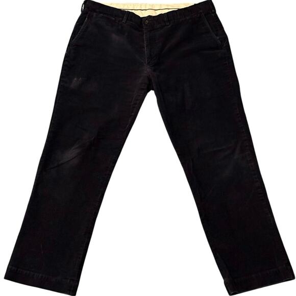 Polo Ralph Lauren Stretch Classic Fit Navy Corduroy Pants W 38 L 32 - Picture 1 of 4